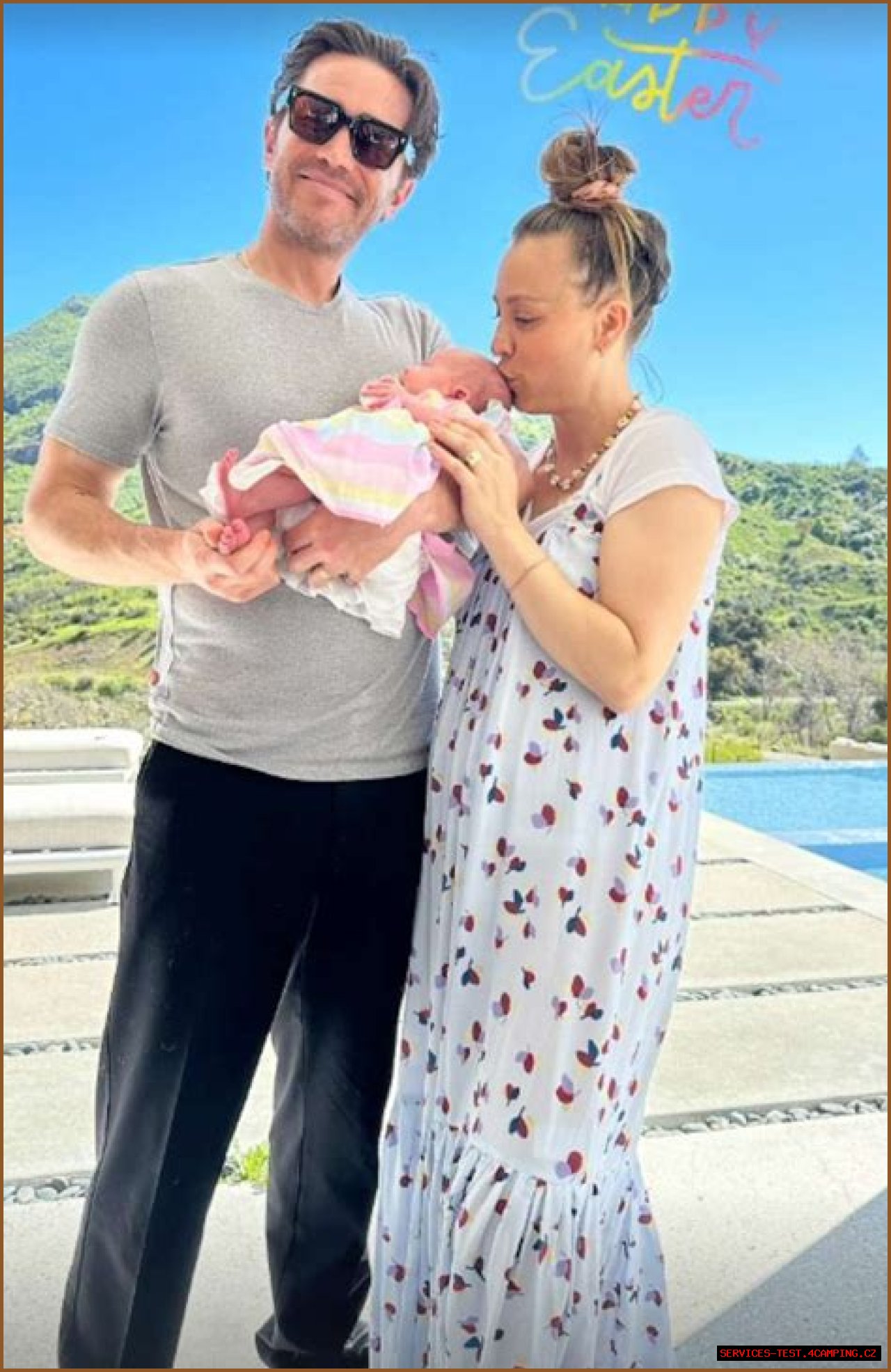 Why do people think Kaley Cuoco is William Shatner's daughter?